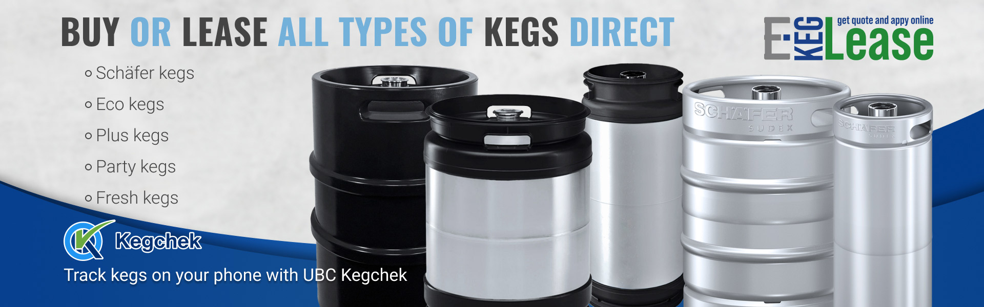 Buy or Lease All type of Kegs Direct